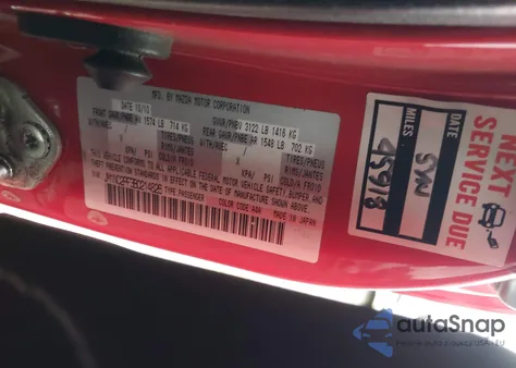 2011 Mazda Mx-5 Miata Grand Touring z USA, uszkodzony, nr VIN JM1NC2PF3B0214826